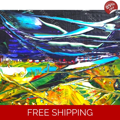 Abstract landscape Fields 755